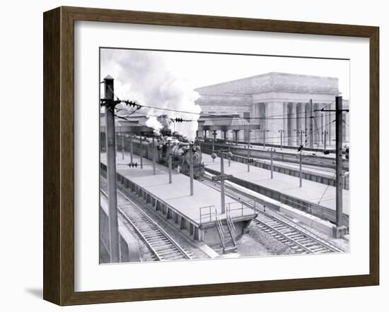 30th Street Station, Philadelphia, Pennsylvania-null-Framed Photo