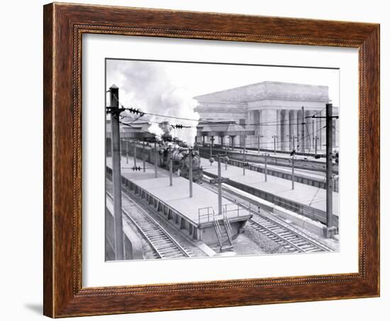 30th Street Station, Philadelphia, Pennsylvania-null-Framed Photo