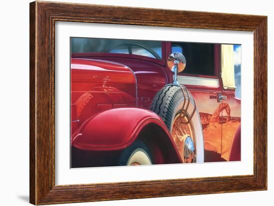 '32 Franklin-Graham Reynolds-Framed Art Print