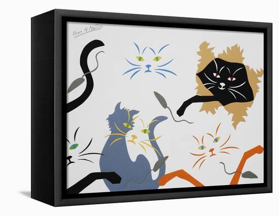 33CO-Pierre Henri Matisse-Framed Premier Image Canvas