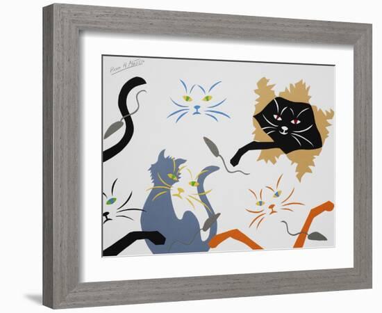 33CO-Pierre Henri Matisse-Framed Giclee Print