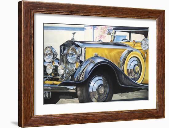 '34 Rolls Royce-Graham Reynolds-Framed Premium Giclee Print