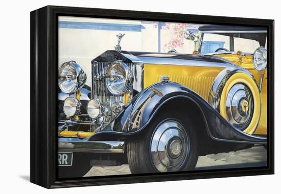 '34 Rolls Royce-Graham Reynolds-Framed Stretched Canvas