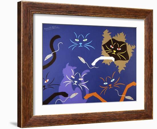 35CO-Pierre Henri Matisse-Framed Giclee Print