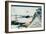 36 Views of Mount Fuji, no. 11: Asakusa Honganji Temple in the Eastern Capital-Katsushika Hokusai-Framed Giclee Print