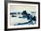 36 Views of Mount Fuji, no. 13: Shichiri Beach in Sagami Province-Katsushika Hokusai-Framed Giclee Print