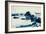 36 Views of Mount Fuji, no. 13: Shichiri Beach in Sagami Province-Katsushika Hokusai-Framed Giclee Print