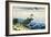 36 Views of Mount Fuji, no. 15: Kajikazawa in Kai Province-Katsushika Hokusai-Framed Giclee Print