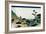 36 Views of Mount Fuji, no. 25: Shimomeguro-Katsushika Hokusai-Framed Giclee Print