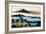 36 Views of Mount Fuji, no. 41: Dawn at Isawa in the Kai Province-Katsushika Hokusai-Framed Giclee Print