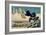 36 Views of Mount Fuji, no. 42: The Back of the Fuji from the Minobu River-Katsushika Hokusai-Framed Giclee Print