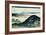 36 Views of Mount Fuji, no. 6: The Coast of Seven Leagues in Kamakura-Katsushika Hokusai-Framed Giclee Print
