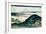 36 Views of Mount Fuji, no. 6: The Coast of Seven Leagues in Kamakura-Katsushika Hokusai-Framed Giclee Print