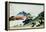 36 Views of Mount Fuji, no. 9: Inume Pass in the Kai Province-Katsushika Hokusai-Framed Premier Image Canvas