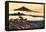 36 Vues Du Mont Fuji, Japon : Aube a Isawa Dans La Province Kai, Japon - Estampe De Katsushika Hoku-Katsushika Hokusai-Framed Premier Image Canvas
