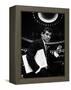 36 Year Old Composer Leonard Bernstein, Holding Musical Score with Lighted Auditorium Behind Him-Gordon Parks-Framed Premier Image Canvas