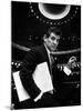 36 Year Old Composer Leonard Bernstein, Holding Musical Score with Lighted Auditorium Behind Him-Gordon Parks-Mounted Premium Photographic Print