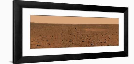 360-degree Panoramic View of Mars-Stocktrek Images-Framed Photographic Print