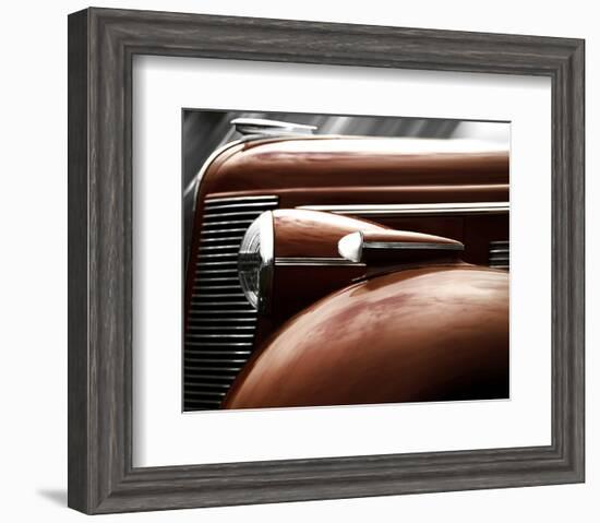 37 Red Buick-null-Framed Art Print