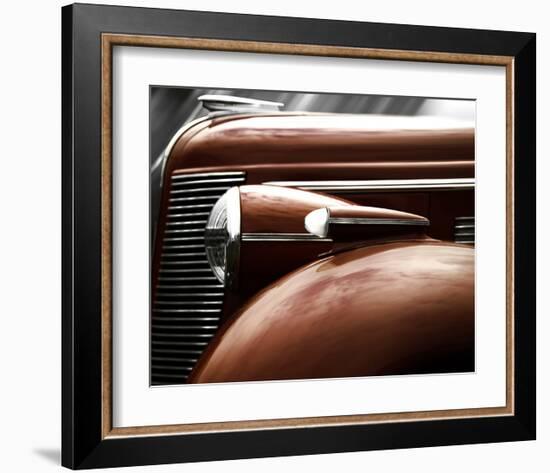 37 Red Buick-null-Framed Art Print