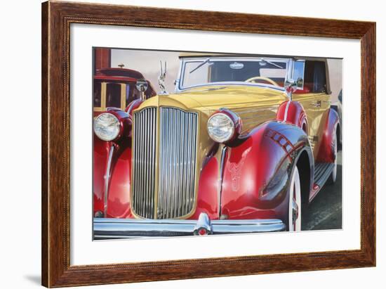 '38 Packard Phaeton Body-Graham Reynolds-Framed Art Print