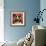 3D Dog-Lucia Heffernan-Framed Art Print displayed on a wall