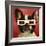 3D Dog-Lucia Heffernan-Framed Art Print