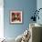 3D Dog-Lucia Heffernan-Framed Art Print displayed on a wall