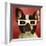 3D Dog-Lucia Heffernan-Framed Art Print