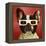 3D Dog-Lucia Heffernan-Framed Stretched Canvas