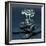 3D Flower-kjolak-Framed Art Print