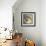 3D Wall Art Picture Modern Moon Gold-deckorator-Framed Premium Giclee Print displayed on a wall