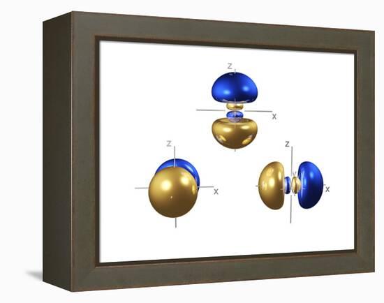 3p Electron Orbitals-Dr. Mark J.-Framed Premier Image Canvas