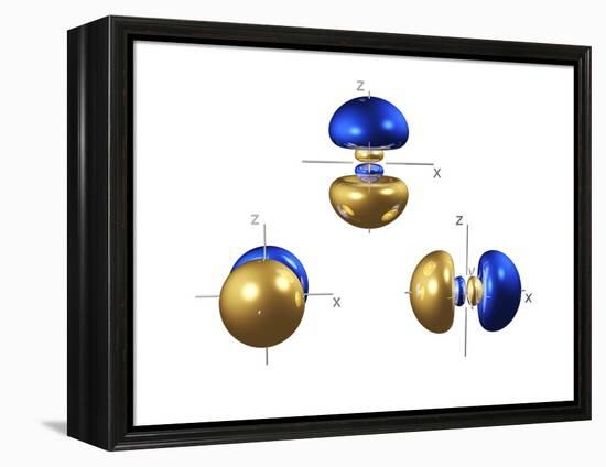 3p Electron Orbitals-Dr. Mark J.-Framed Premier Image Canvas