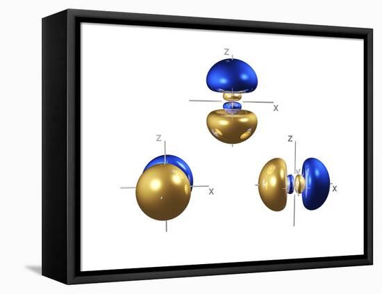 3p Electron Orbitals-Dr. Mark J.-Framed Premier Image Canvas