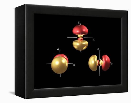 3p Electron Orbitals-Dr. Mark J.-Framed Premier Image Canvas