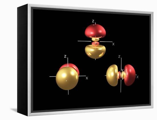 3p Electron Orbitals-Dr. Mark J.-Framed Premier Image Canvas