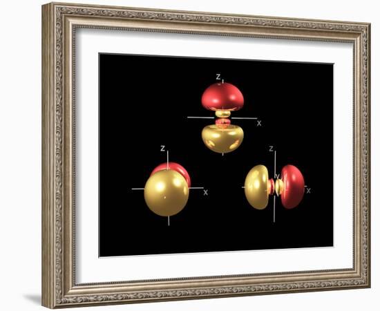 3p Electron Orbitals-Dr. Mark J.-Framed Photographic Print