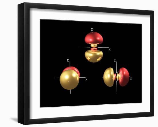 3p Electron Orbitals-Dr. Mark J.-Framed Photographic Print