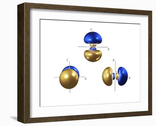 3p Electron Orbitals-Dr. Mark J.-Framed Photographic Print