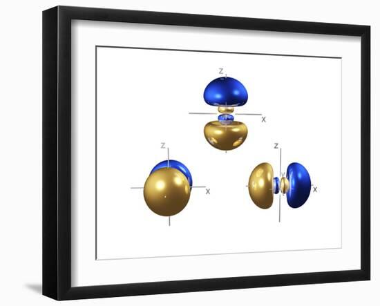 3p Electron Orbitals-Dr. Mark J.-Framed Photographic Print