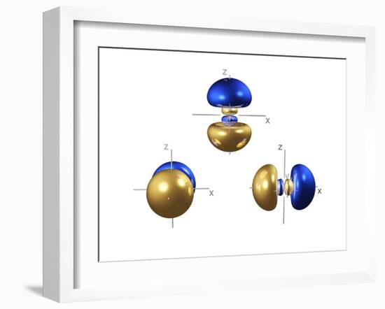 3p Electron Orbitals-Dr. Mark J.-Framed Photographic Print