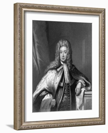 3rd Earl Derwentwater-Godfrey Kneller-Framed Art Print