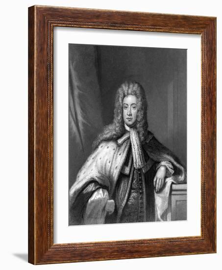 3rd Earl Derwentwater-Godfrey Kneller-Framed Art Print