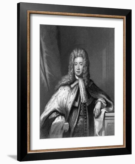 3rd Earl Derwentwater-Godfrey Kneller-Framed Art Print