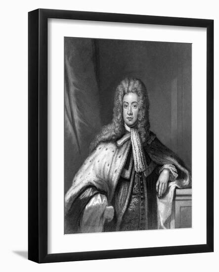 3rd Earl Derwentwater-Godfrey Kneller-Framed Art Print