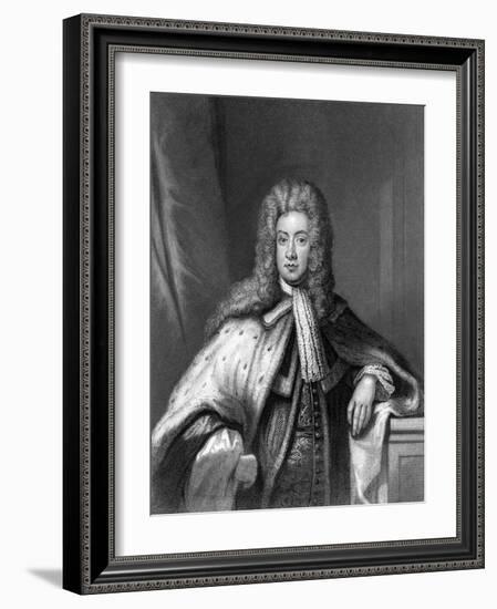 3rd Earl Derwentwater-Godfrey Kneller-Framed Art Print