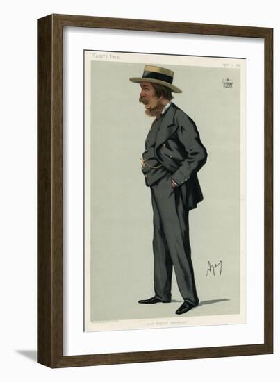 3rd Marquess of Exeter, Vanity Fair-Carlo Pellegrini-Framed Art Print