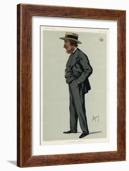 3rd Marquess of Exeter, Vanity Fair-Carlo Pellegrini-Framed Art Print