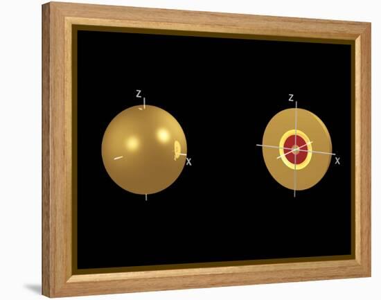 3s Electron Orbital-Dr. Mark J.-Framed Premier Image Canvas